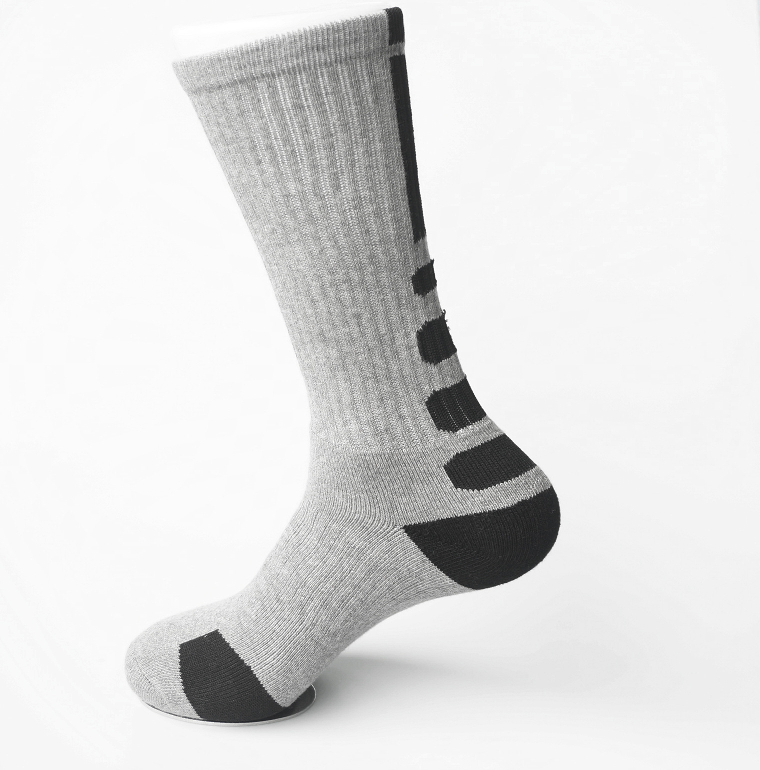 Baseball Crew Compression Socks Thick Towel Bottom Volleyball Socks Slip Resistant Socks Sports Socks for Varicose Veins